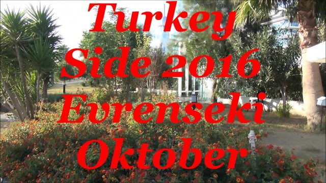 Turkey side evrenseki 2016 oktober solotaya moya