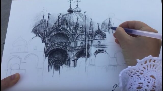 By galina ershova san marco, venezia