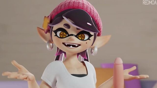 Marie & Callie - Contrasting Squids