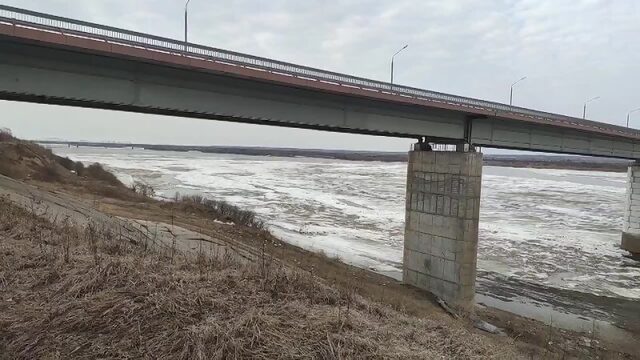 Ледоход на Северной Двине