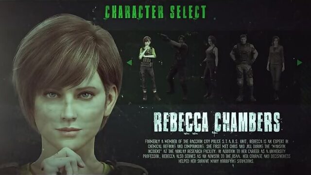 Resident Evil: Death Island - Rebecca Chambers