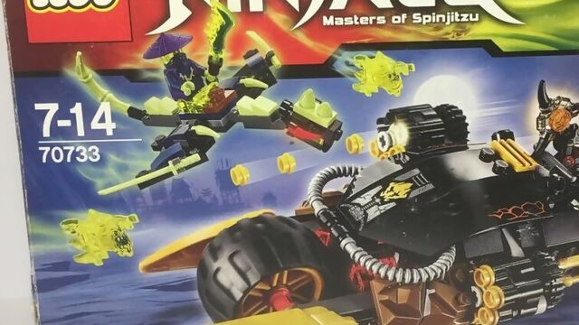 Обзор на набор LEGO Ninjago 70733 Blaster Bike