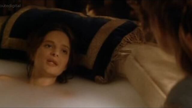 Gabrielle Anwar Nude (covered) - The Three Musketeers (1993) - taking a bath