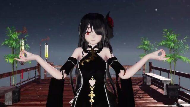 『4KMMD』響喜乱舞 Tokisaki Kurumi 時崎狂三