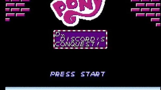 My Little Pony. Dr. Discords Conquest! (Mega Man 3 Hack) [No Damage - Princess Luna]