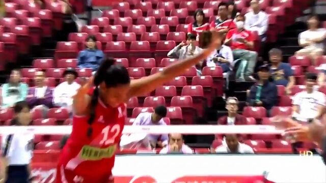 TOP 10 Best Actions by Angela Leyva - Volleyball Wing Spiker